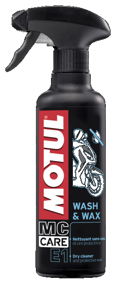 MOTUL E1 Wash & Wax 400 ML. Pulverizators