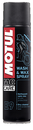 MOTUL E9 Wash & Wax. 400ml aerosols