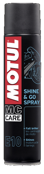 MOTUL E10 Shine & Go spray aerosols 400 ml