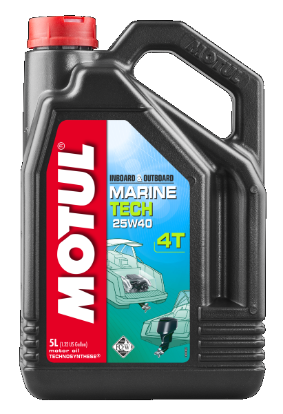 MOTUL MARINE TECH 4T 25W40 5L