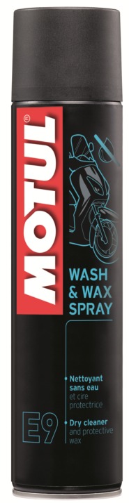 MOTUL E9 Wash & Wax. 400ml aerosols