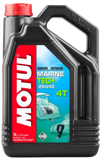 MOTUL MARINE TECH 4T 25W40 5L