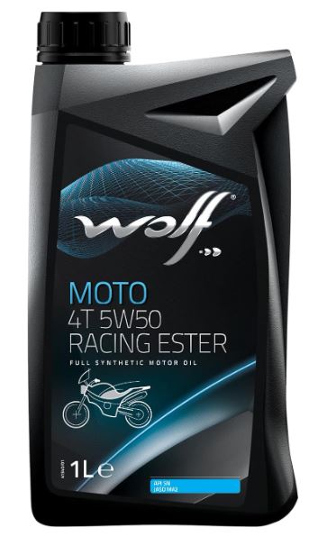 WOLF MOTO 4T 5W50 RACING ESTER 1L