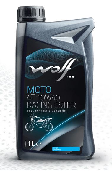 WOLF MOTO 4T 10W40 RACING ESTER 1L