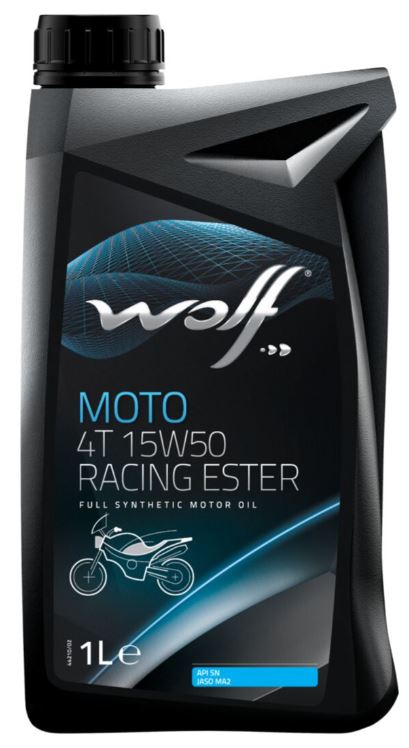 WOLF MOTO 4T 15W50 RACING ESTER 1L