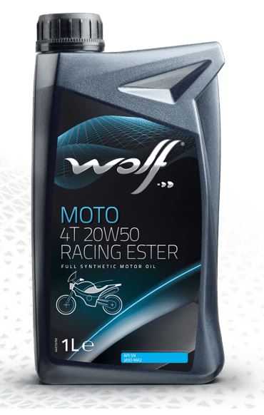 WOLF MOTO 4T 20W50 RACING ESTER 1L